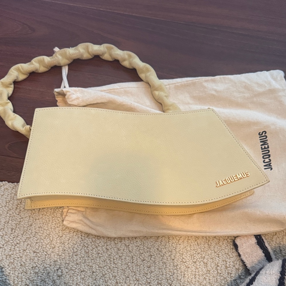 Jacquemus La Vague Yellow Women's Bag